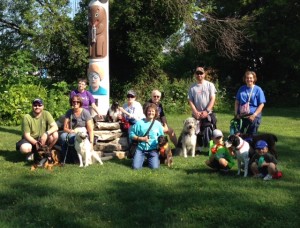 Group Dog Walk Aug 2017